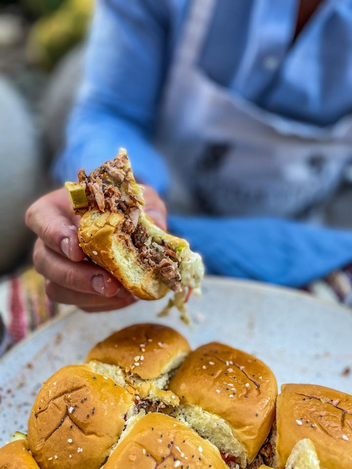 Baby Back Rib Sliders | Recipeish | Gustus Vitae