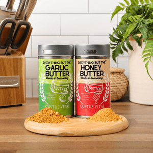 Better Than Butter Seasoning Set: 2 Pack Set Gourmet Seasonings Gustus Vitae