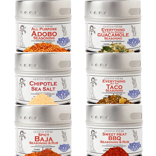 Tex-Mex Flavors Seasoning Collection Collections & Gift Sets Gustus Vitae