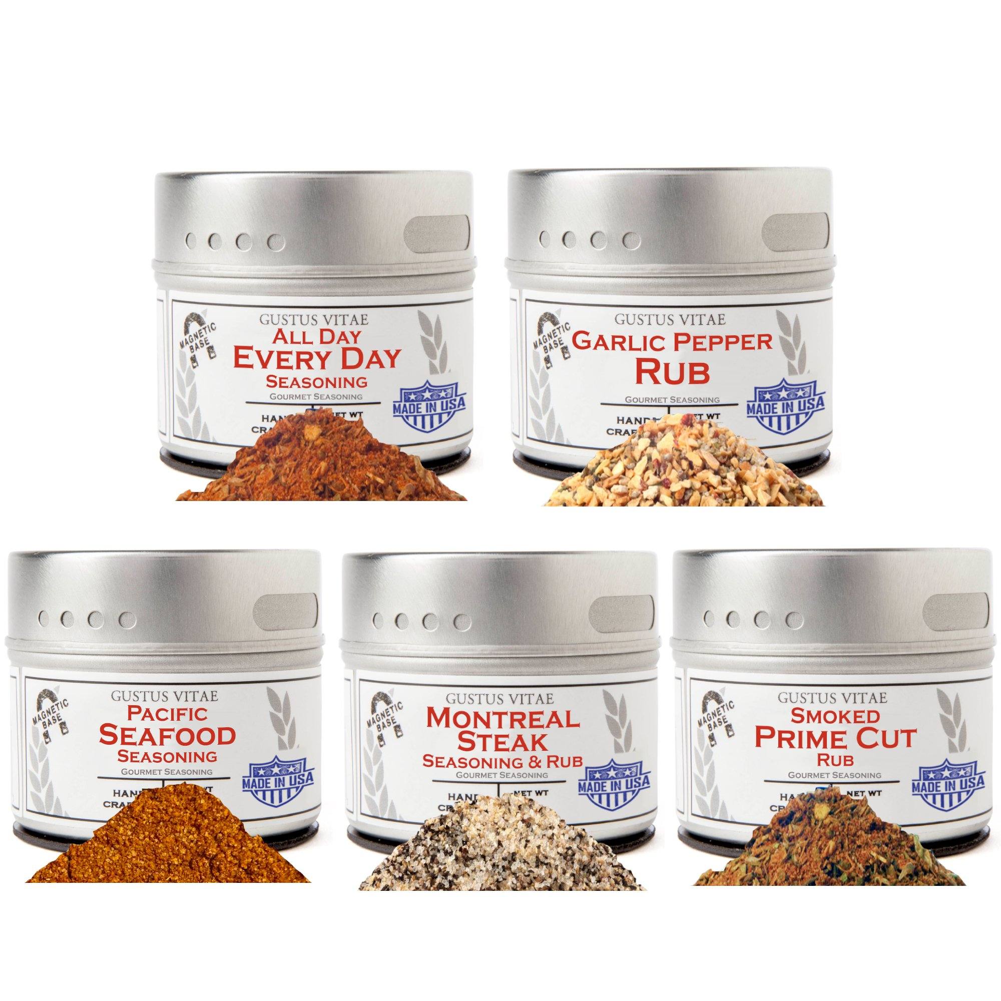 The Spice Hunter Butcher's Collection Meat Seasoning Kit Contains 6 Spices and Recipe Gift Box, Size: 6 ct