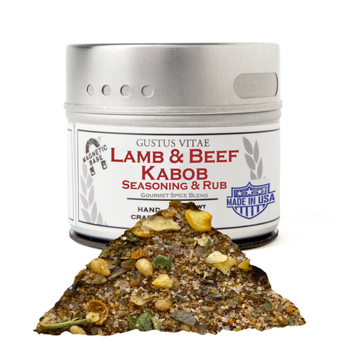 Lamb & Beef Kabob Seasoning Gourmet Seasonings Gustus Vitae