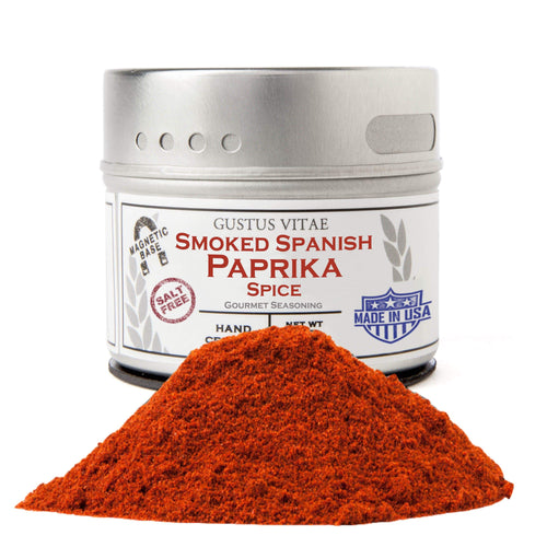 Smoked Spanish Paprika Gourmet Seasonings Gustus Vitae